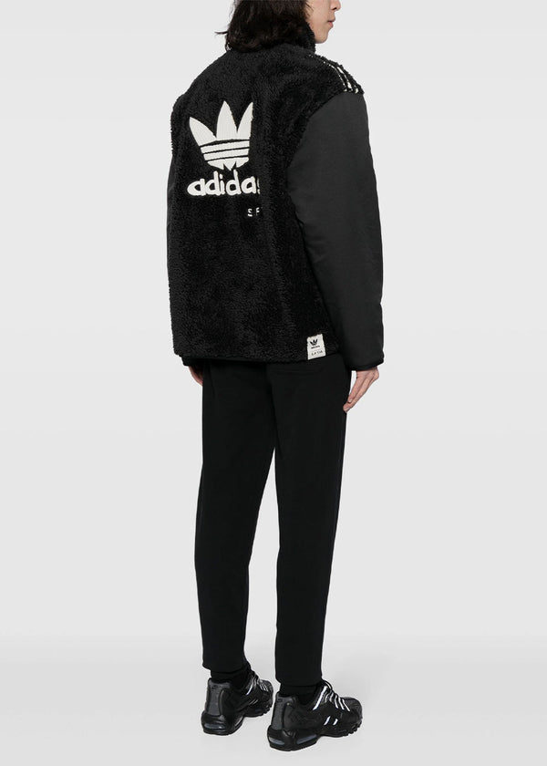 SONG FOR THE MUTE Black adidas x SFTM Fleece Jacket