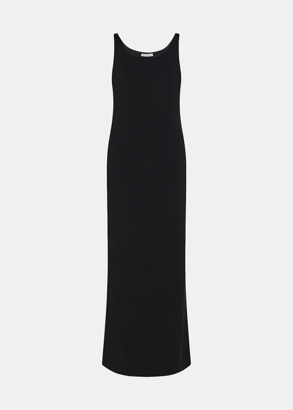 THE ROW Black Florio Dress-NOBLEMARS