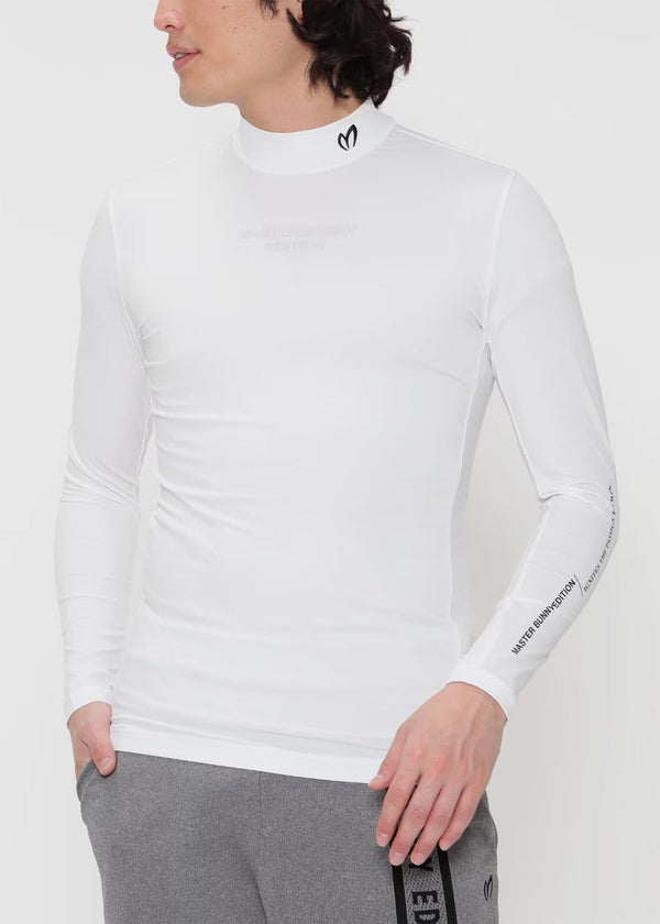 MASTER BUNNY EDITION White Long Sleeve High Neck Pullover