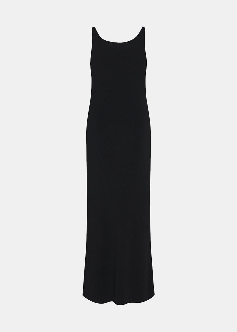 THE ROW Black Florio Dress-NOBLEMARS