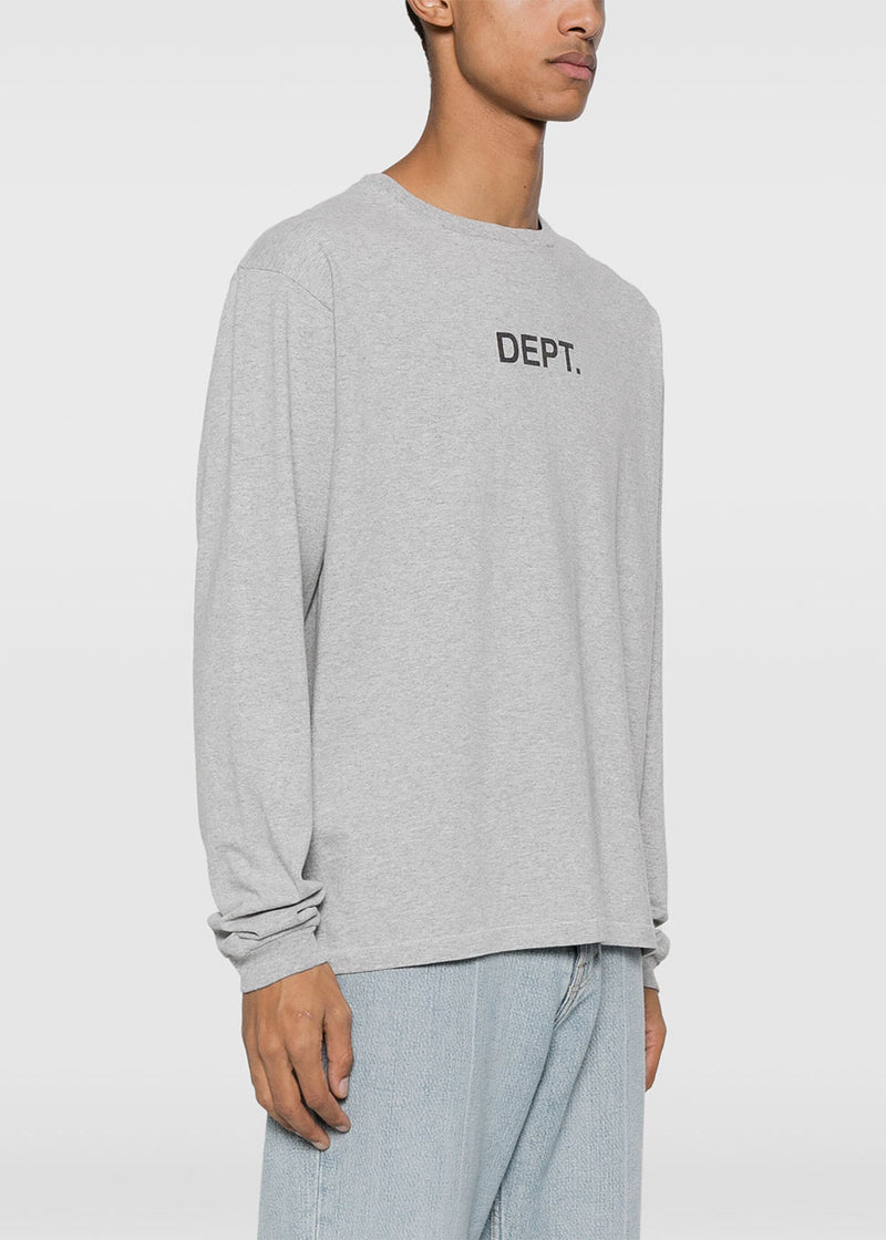 GALLERY DEPT. Grey Dept Long Sleeve T-Shirt