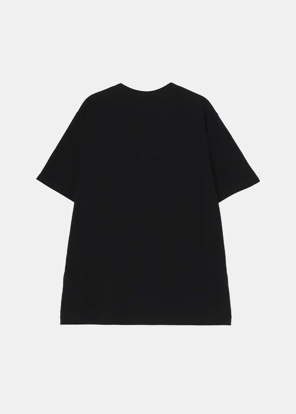 YOHJI YAMAMOTO Black Printed T-Shirt-NOBLEMARS