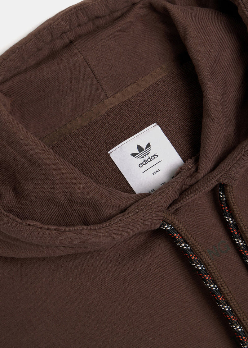 SONG FOR THE MUTE Brown adidas x SFTM Hoodie