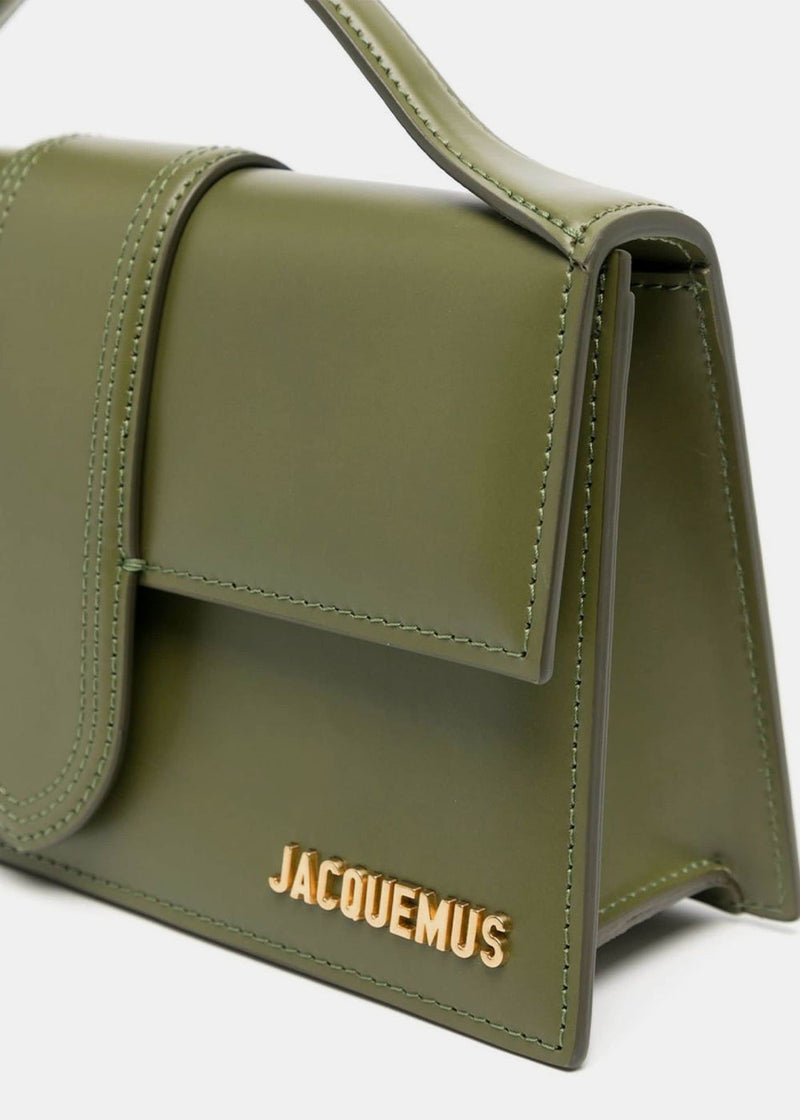 JACQUEMUS Khaki 'Le Grand Bambino' Bag