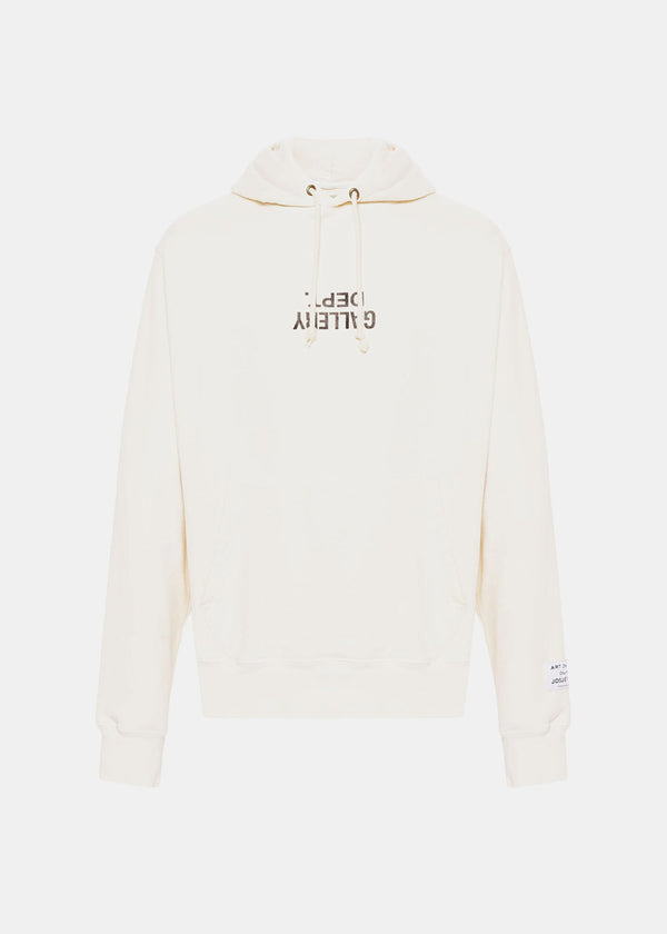 GALLERY DEPT. White Fucked Up Logo Hoodie