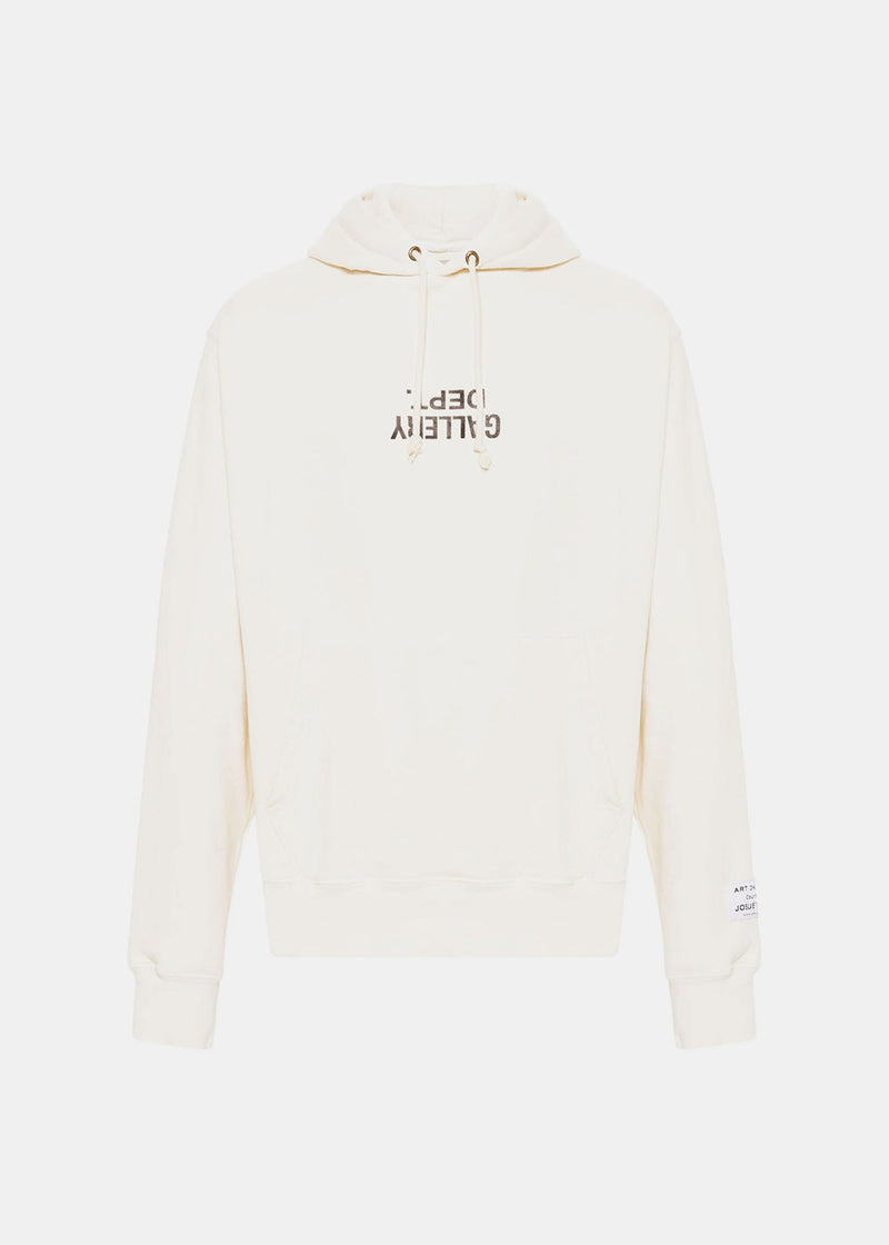 GALLERY DEPT. White Fucked Up Logo Hoodie