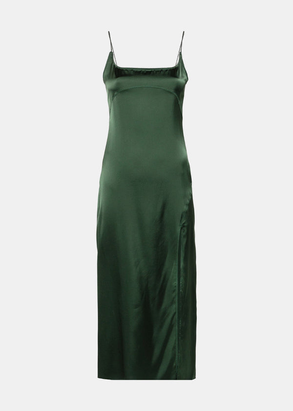 JACQUEMUS Green 'La Robe Notte' Midi Dress