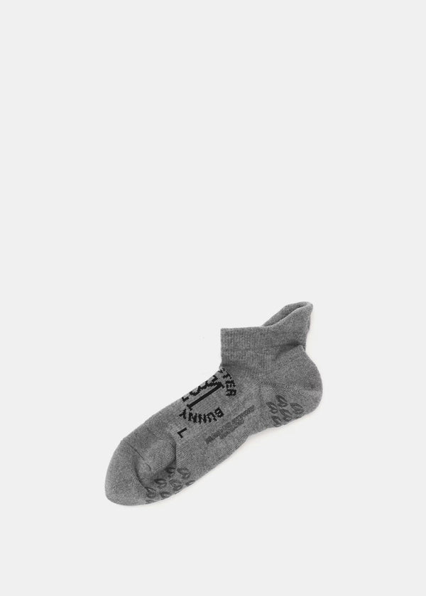 MASTER BUNNY EDITION Grey 3D Ankle Socks-NOBLEMARS