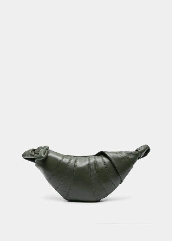 LEMAIRE Green Small Croissant Bag
