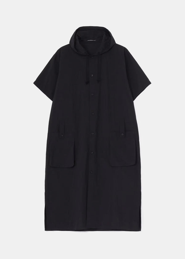 YOHJI YAMAMOTO Black Hooded Long Dress-NOBLEMARS