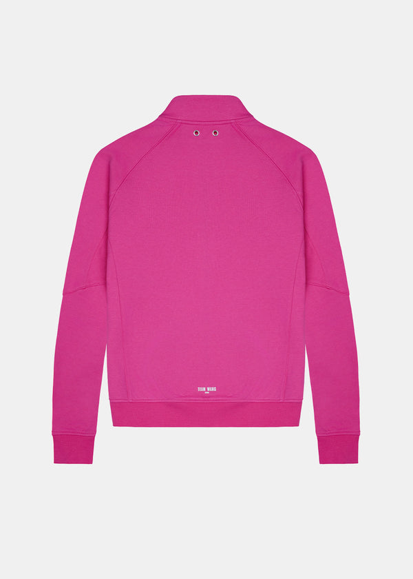 TEAM WANG Pink Zip-up Casual Jacket (Pre-Order)