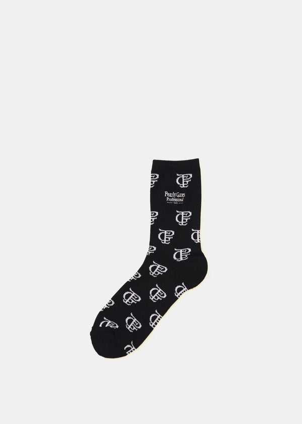 PEARLY GATES Blue PG PRO Middle Socks-NOBLEMARS