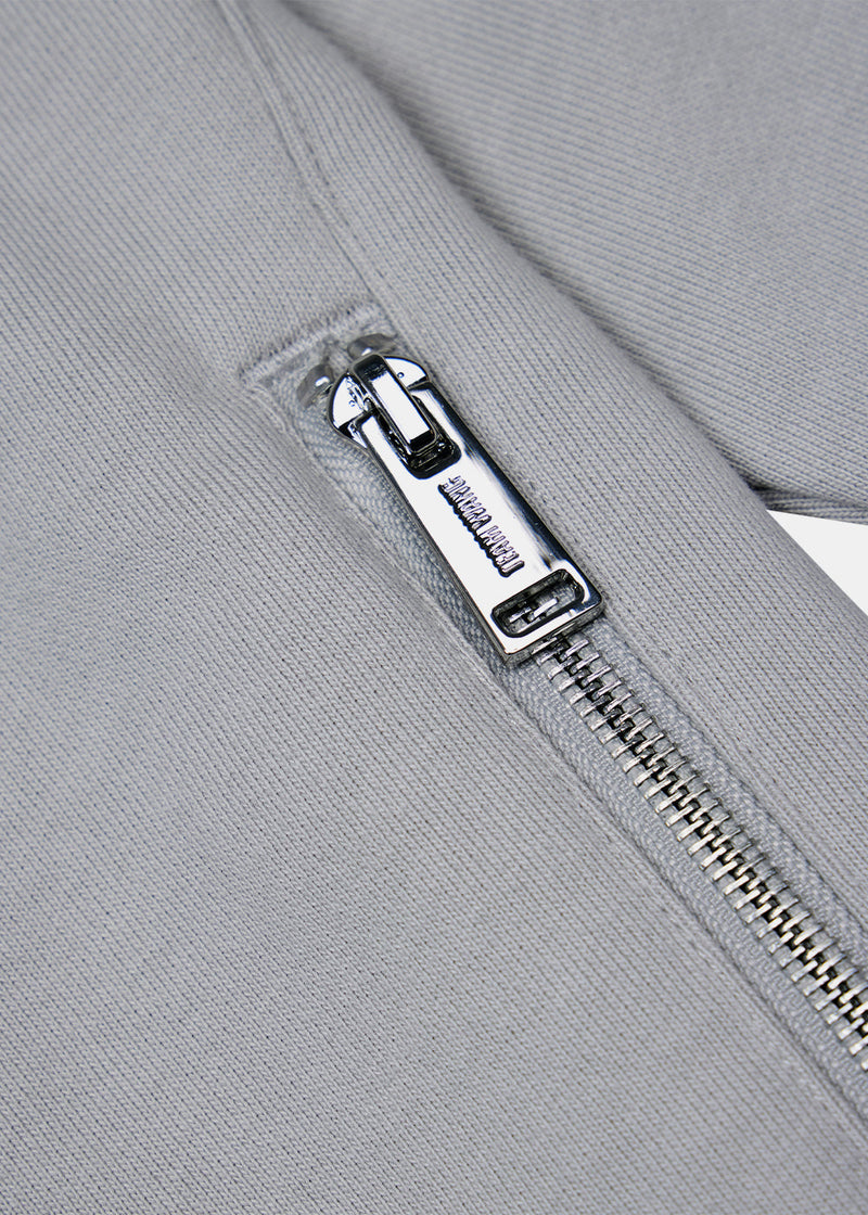 TEAM WANG Grey Zip-up Casual Jacket (Pre-Order)