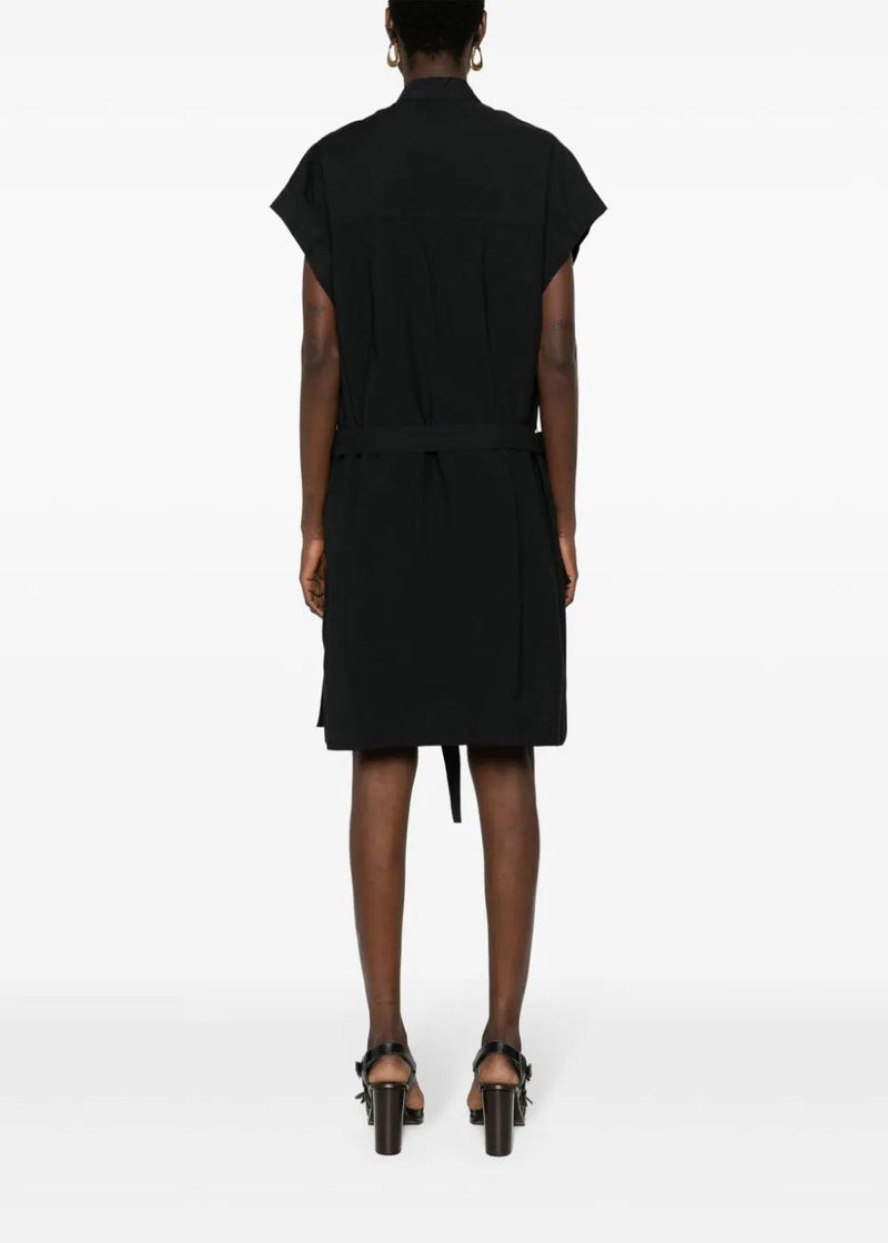 LEMAIRE Black Mini Dress