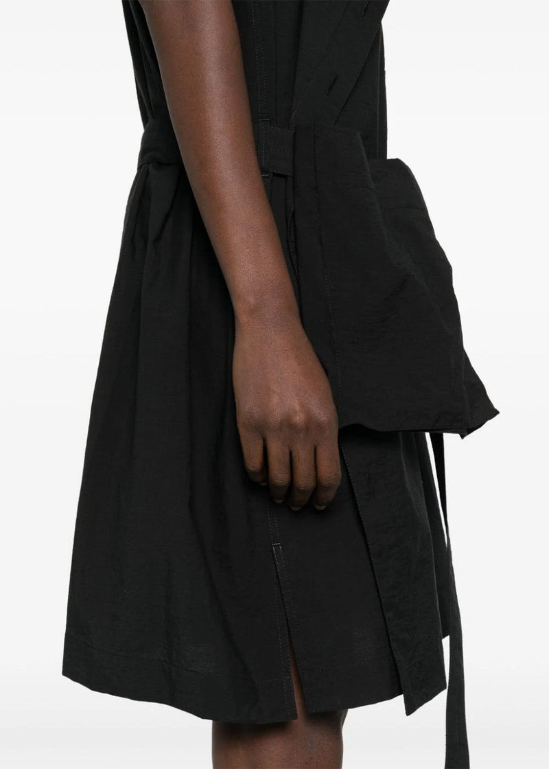LEMAIRE Black Mini Dress
