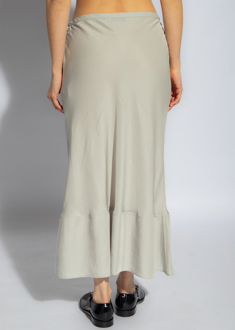 LEMAIRE Gray Maxi Skirt
