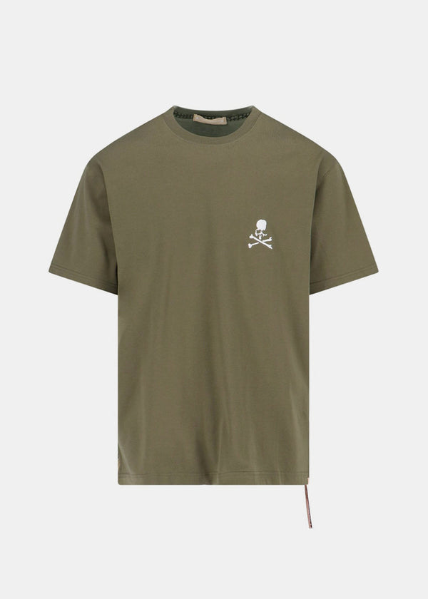 MASTERMIND WORLD Olive Switched Camo T-Shirt-NOBLEMARS