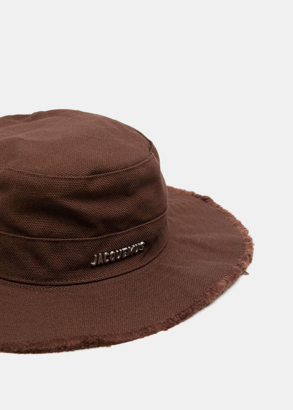 JACQUEMUS Brown 'Le bob Artichaut' Beach Hat