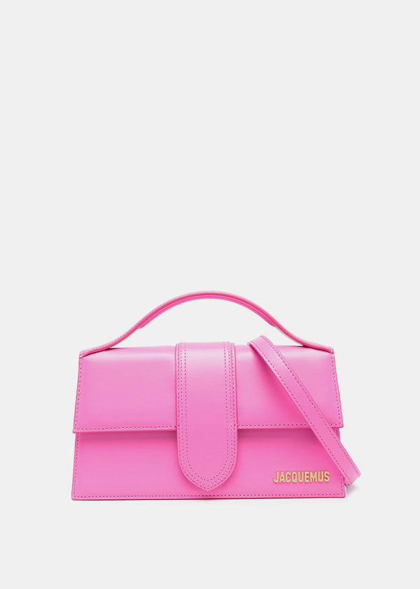 JACQUEMUS Pink 'Le Grand Bambino' Bag