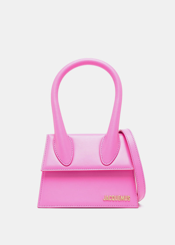 JACQUEMUS Pink 'Le Chiquito Moyen' Bag