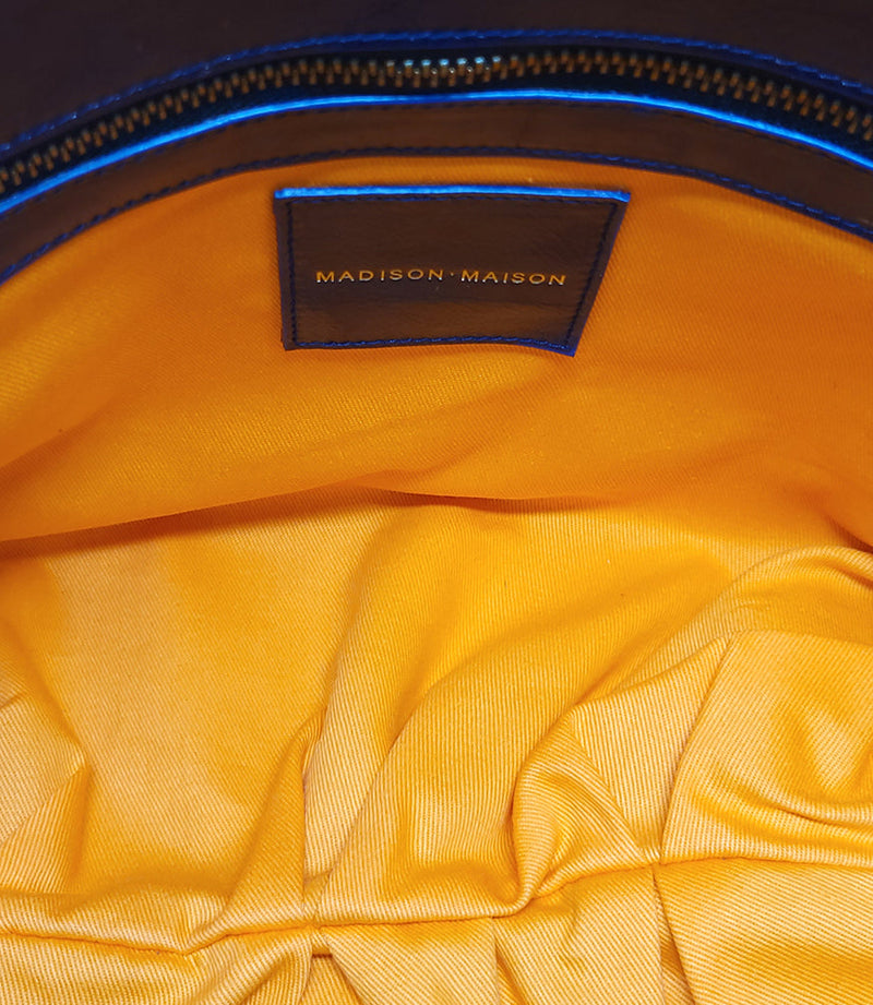 Madison Maison™ Navy Leather Star Crossbody-Shoulder Bag-NOBLEMARS