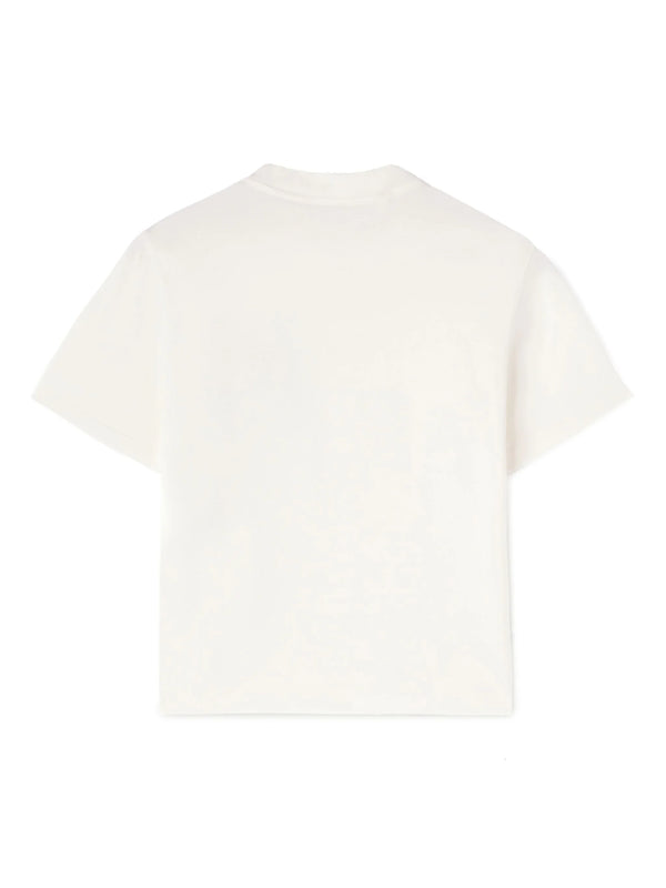 PALM ANGELS Women Classic Logo Fitted Tee-NOBLEMARS
