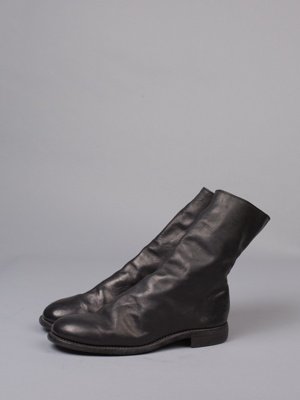 GUIDI HORSE LEATHER SIDE ZIP BOOT-NOBLEMARS