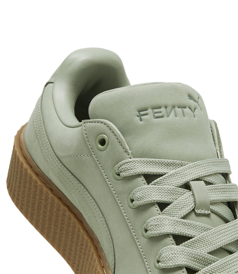 FENTY x PUMA Creeper Phatty Earth Tone Green Fog Women's Sneakers-NOBLEMARS