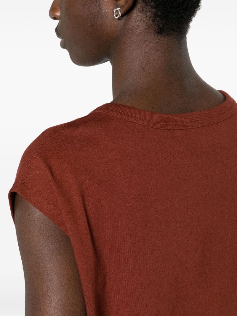 LEMAIRE Women Cap Sleeve T-Shirt-NOBLEMARS