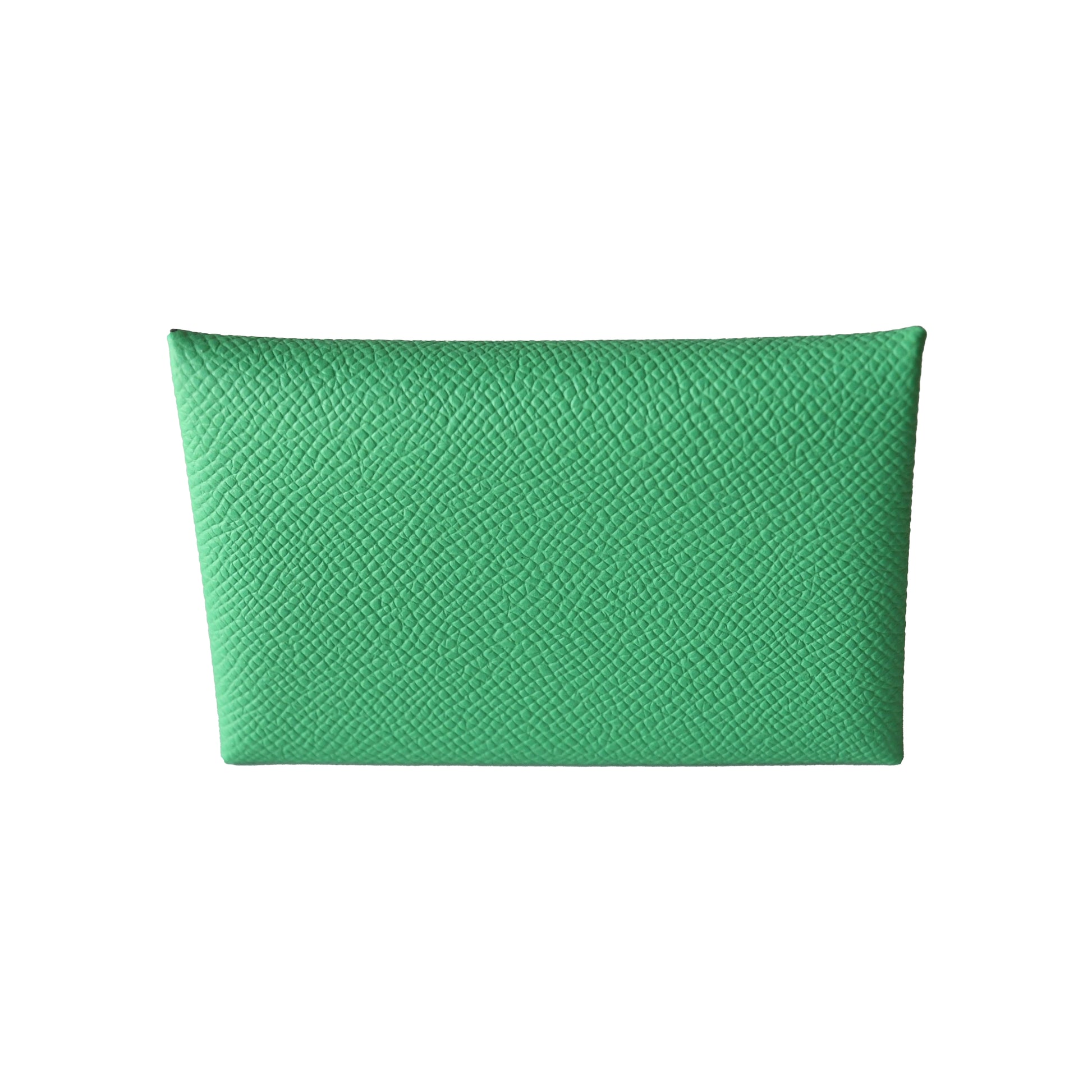 Hermes Calvi Epsom Card Holder Vert Fizz - NOBLEMARS