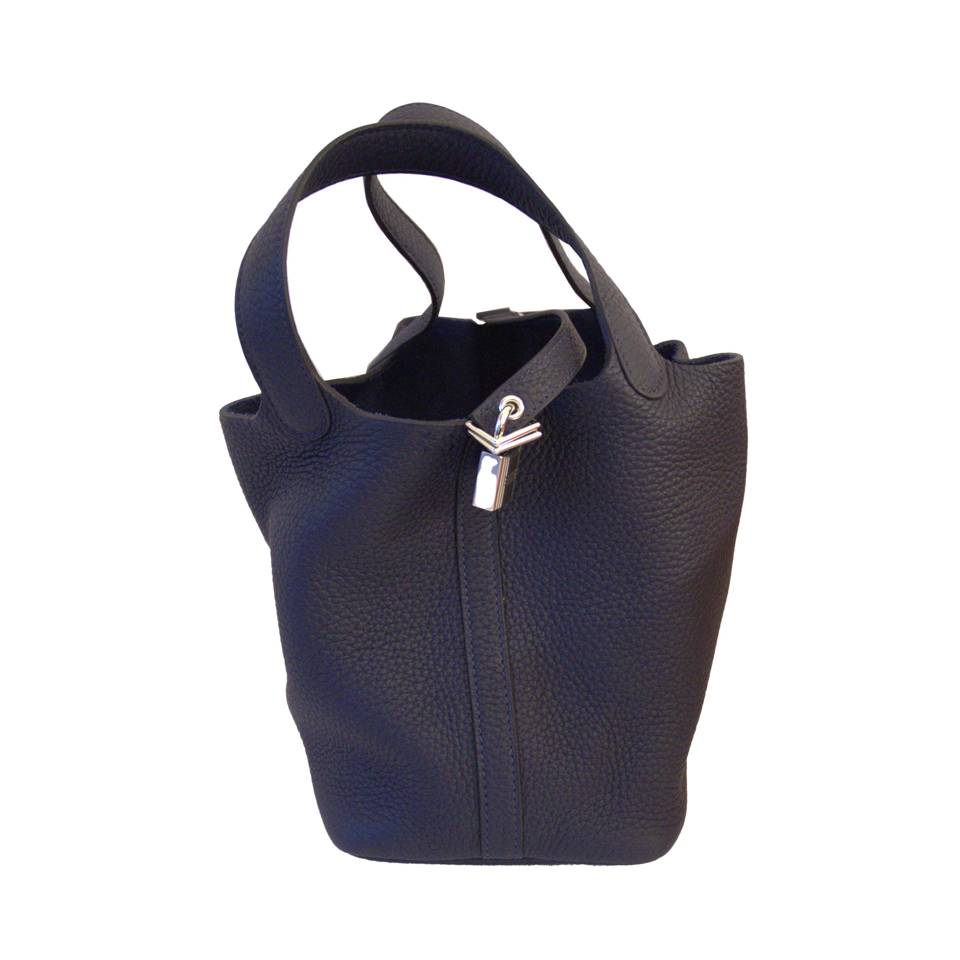 Hermes Picotin 18 Palladium Hardware Bleu Nuit - NOBLEMARS