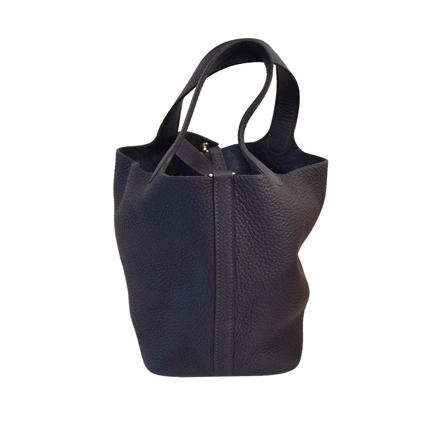 Hermes Picotin 18 Palladium Hardware Bleu Nuit - NOBLEMARS