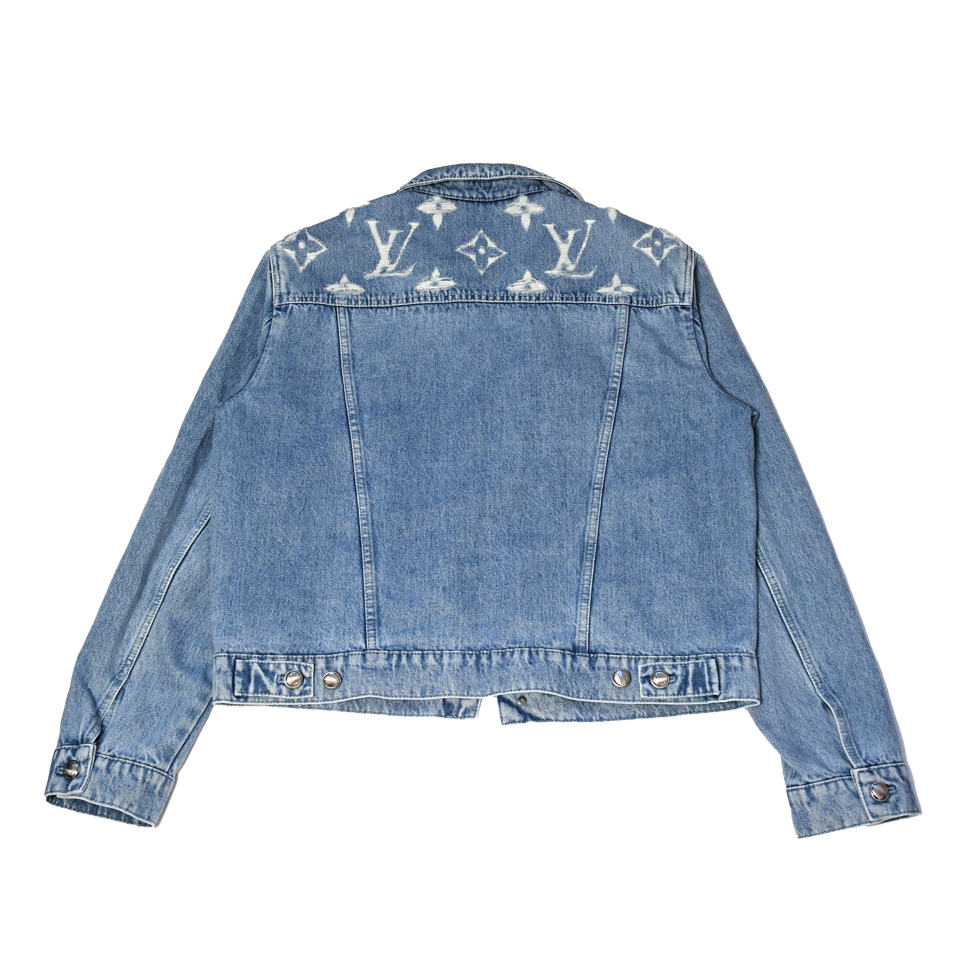 Louis Vuitton Denim Trucker Jacket - NOBLEMARS