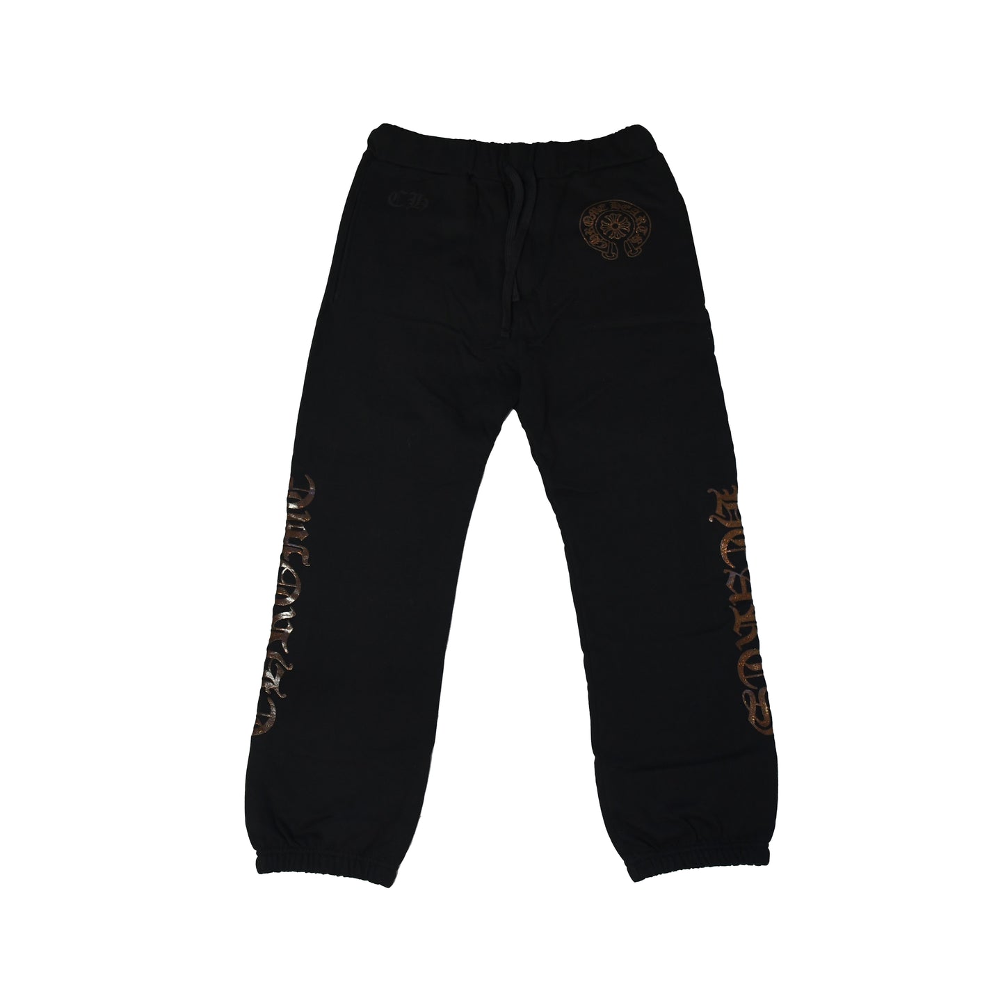 Chrome Hearts Glitter 1988 Sweatpants Black Brown - NOBLEMARS