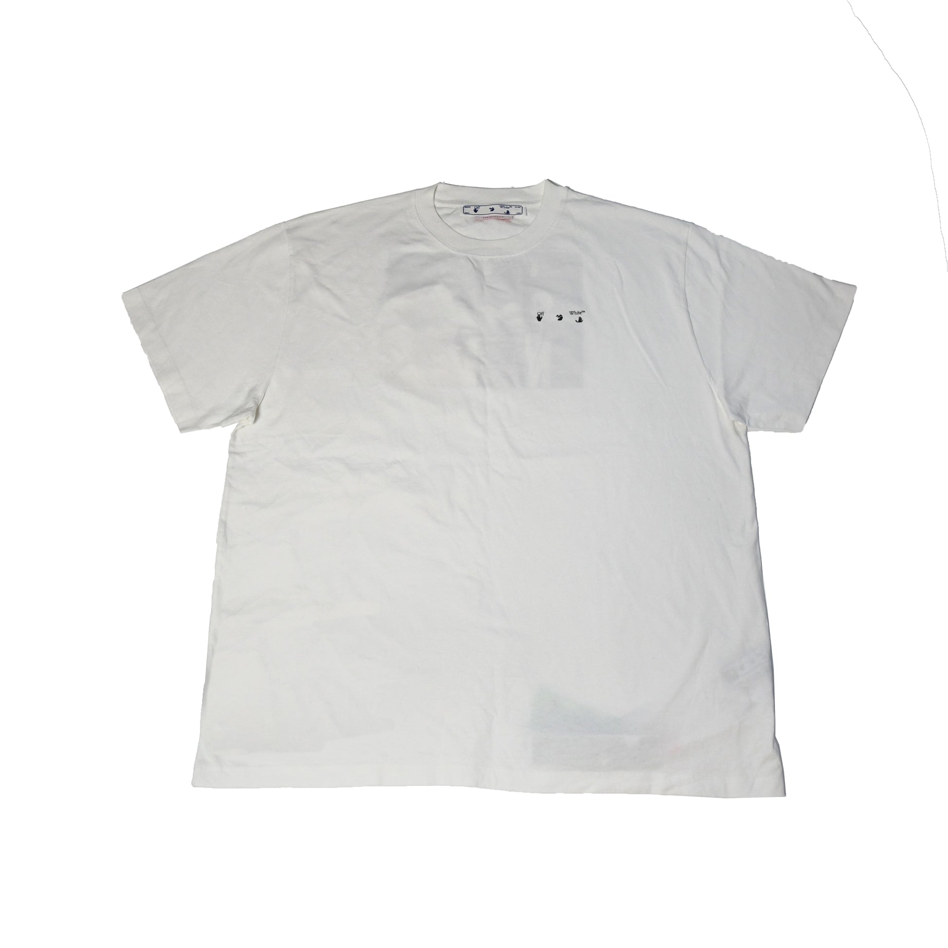 Off-White Caravaggio Saint Jerome Writing T-Shirt White - NOBLEMARS