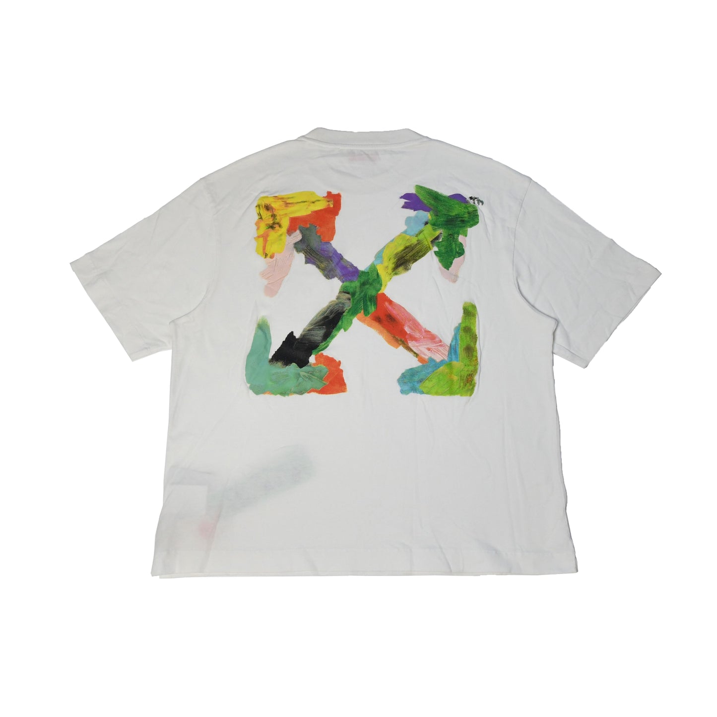 Off-White Brush Arrow T-shirt White - NOBLEMARS