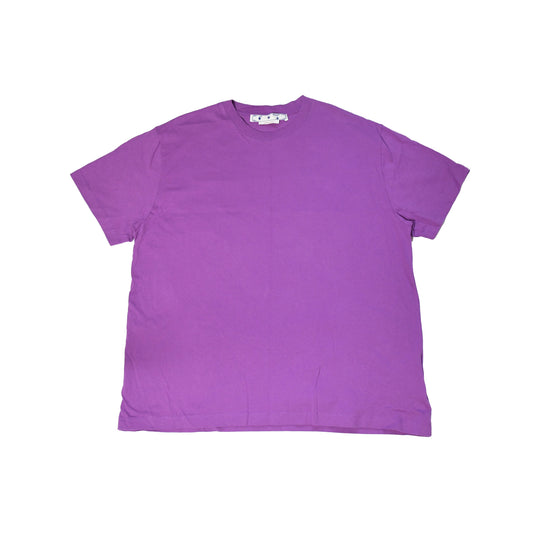 Off-White Diag Tab T-shirt Purple - NOBLEMARS