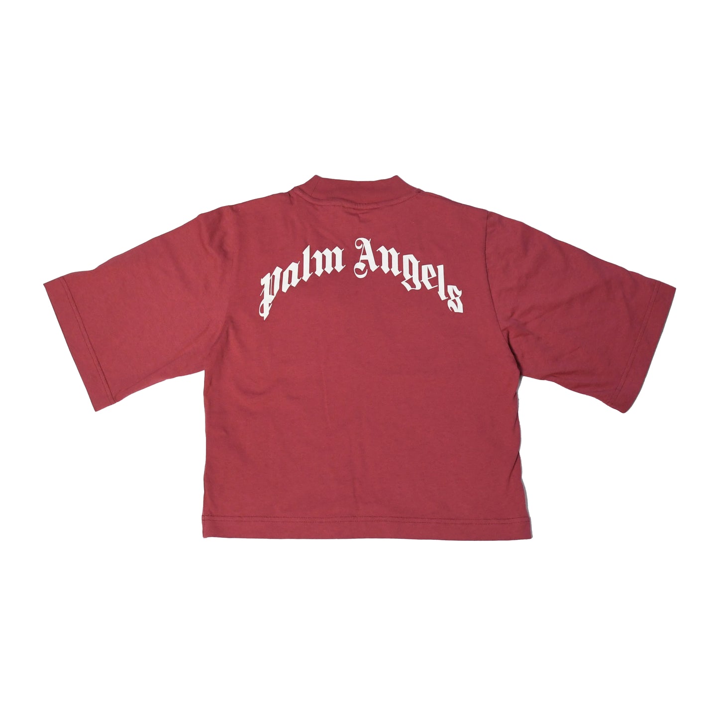 Palm Angels Bear Cropped T-shirt Red - NOBLEMARS