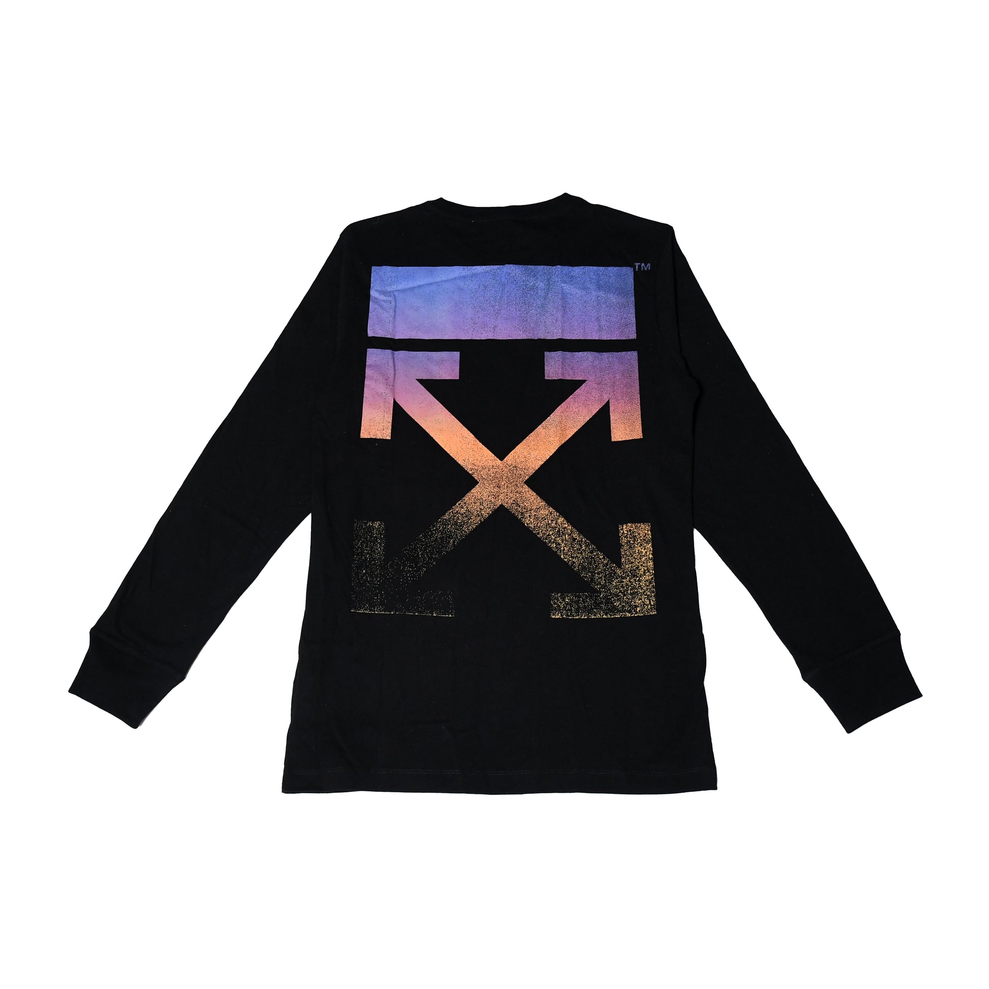 Off-White Degrade Arrows L/S Shirt Black - NOBLEMARS