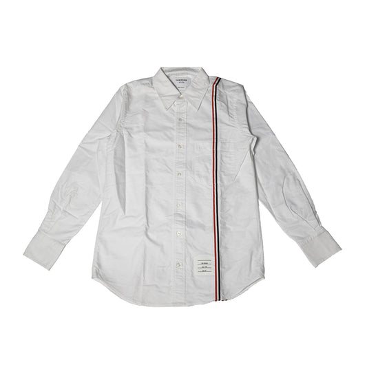 Thom Browne RWB Stripe Shirt White - NOBLEMARS