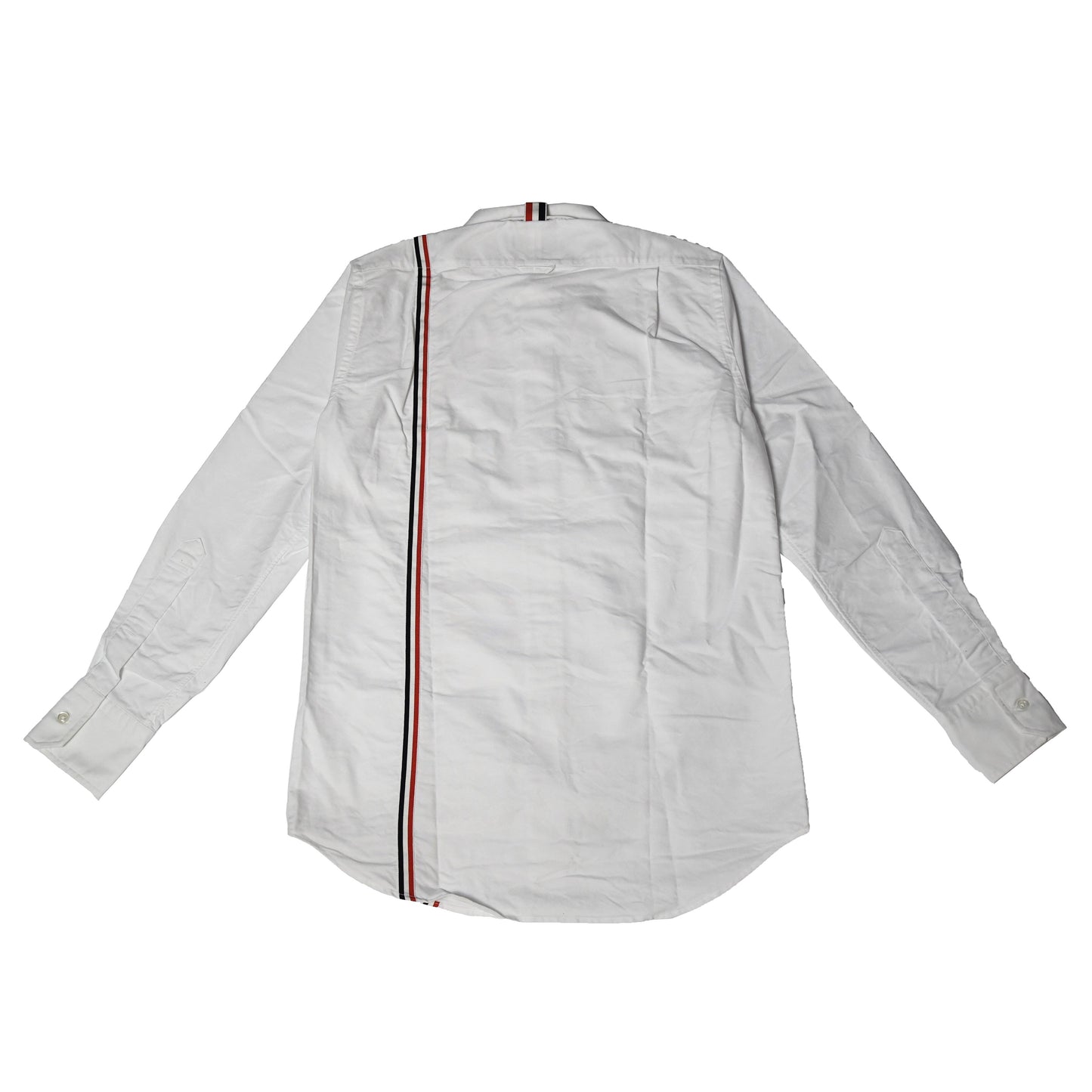 Thom Browne RWB Stripe Shirt White - NOBLEMARS