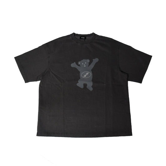 We11done Teddy Bear T-Shirt Grey Black - NOBLEMARS