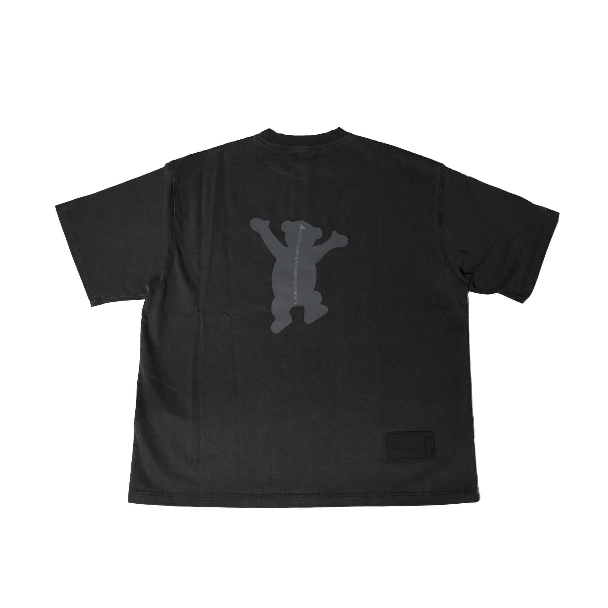 We11done Teddy Bear T-Shirt Grey Black - NOBLEMARS