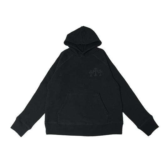 Chrome Hearts Cemetery Cross Seven-11 Hoodie Black- NOBLEMARS