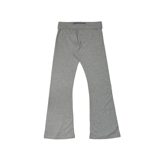 Chrome Hearts Bell Bottom Yoga Pants Grey- NOBLEMARS