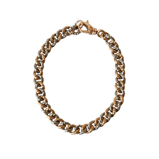 Chrome Hearts Mini Extra Fancy Link Bracelet Gold