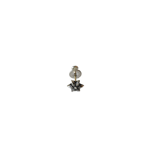 Chrome Hearts Star Stud Earring Silver-NOBLEMARS