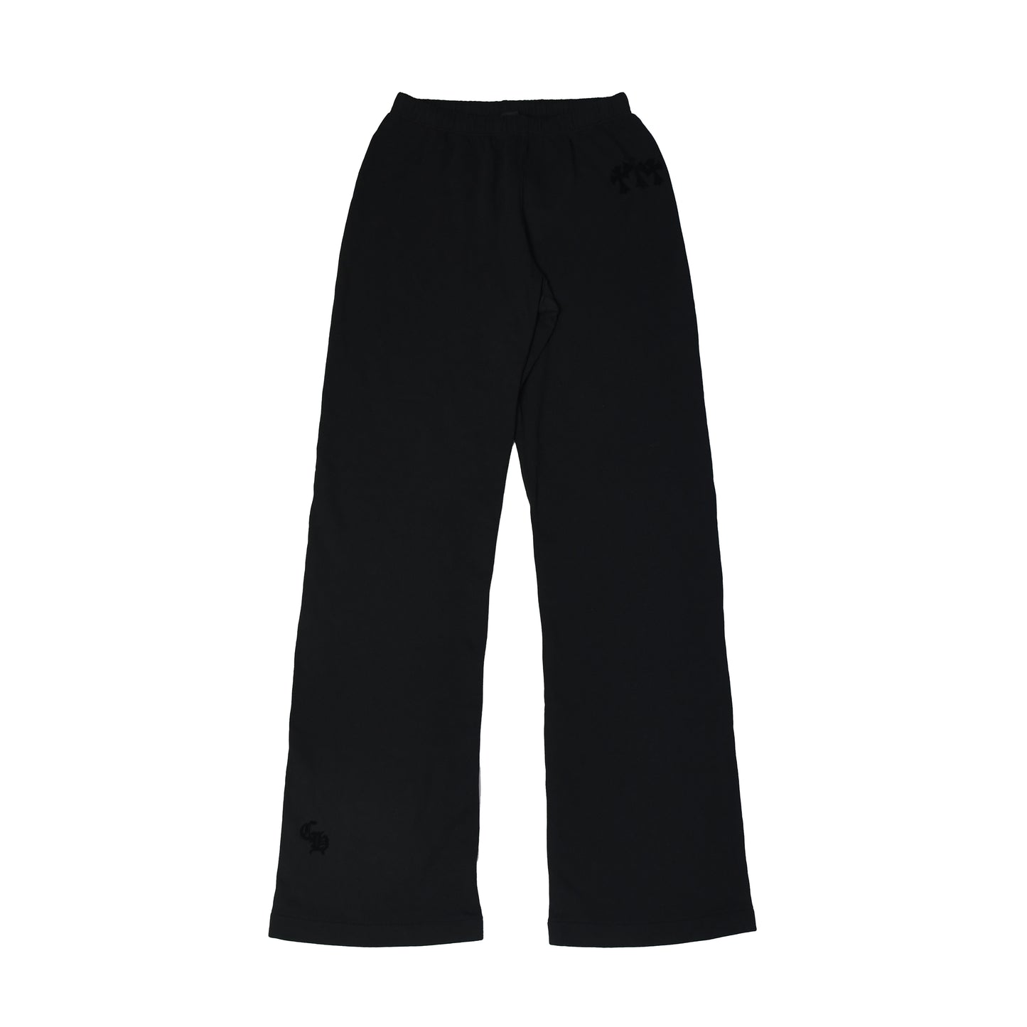 Chrome Hearts Cemetery Cross Blind Spot Sweatpants Black-NOBLEMARS