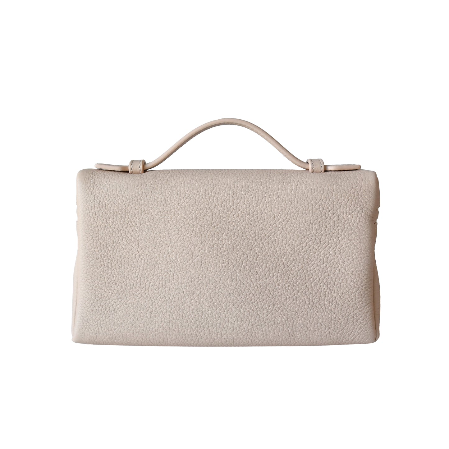 Loro Piana Leather Extra Pocket L19 Pouch Light Pink-NOBLEMARS