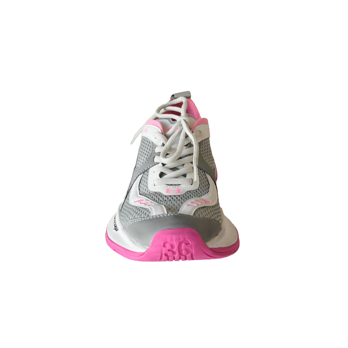 Balenciaga Circuit Sneakers Grey Pink-NOBLEMARS